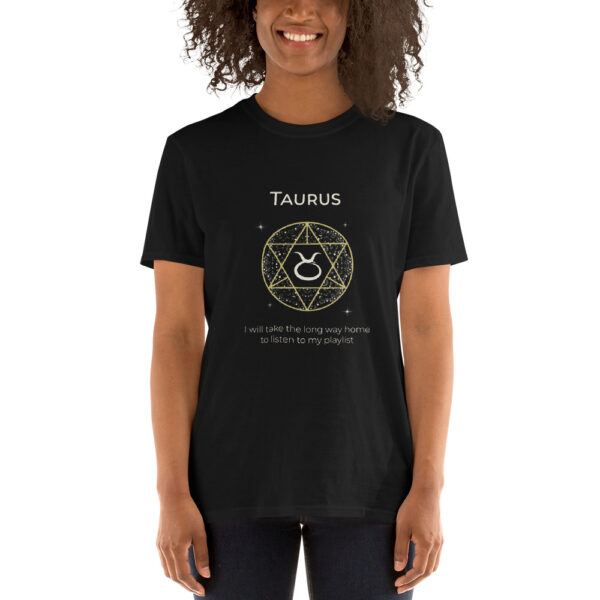 Taurus Zodiac Sign, T-Shirt, Women